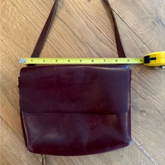 Leather Satchel - Wine - Picture 5 of 6